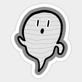 Zombie Ghost Sticker